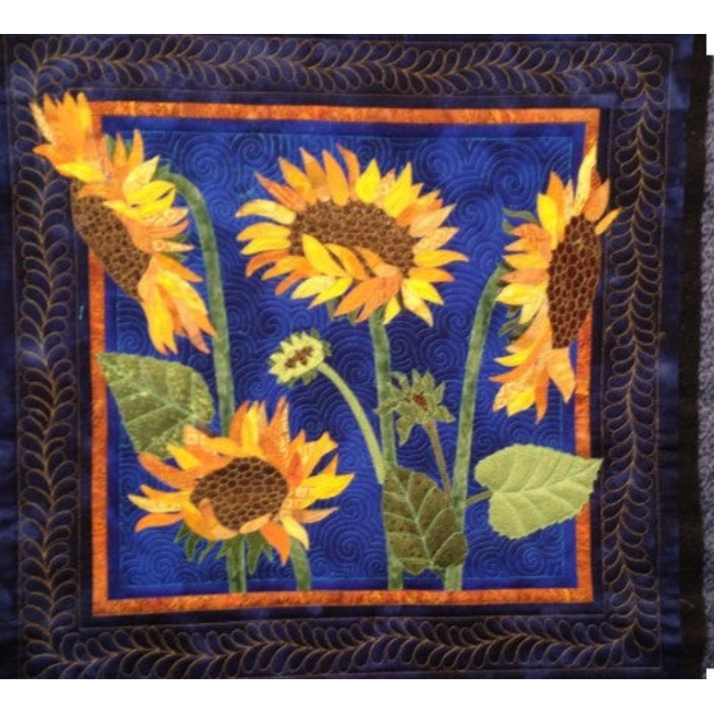 Sunflower CLA1710545Q Quilt Blanket
