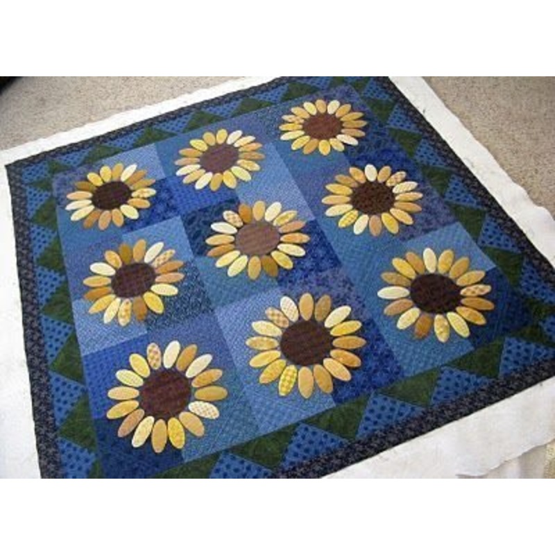 Sunflower CLM200686 Quilt Blanket