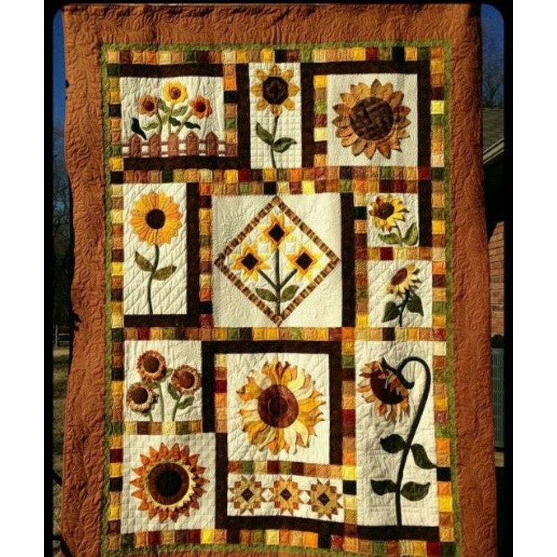 Sunflower CLT2210187H Quilt Blanket