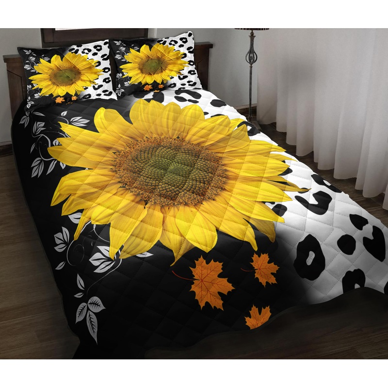 Sunflower Quilt Bedding Set TM230901