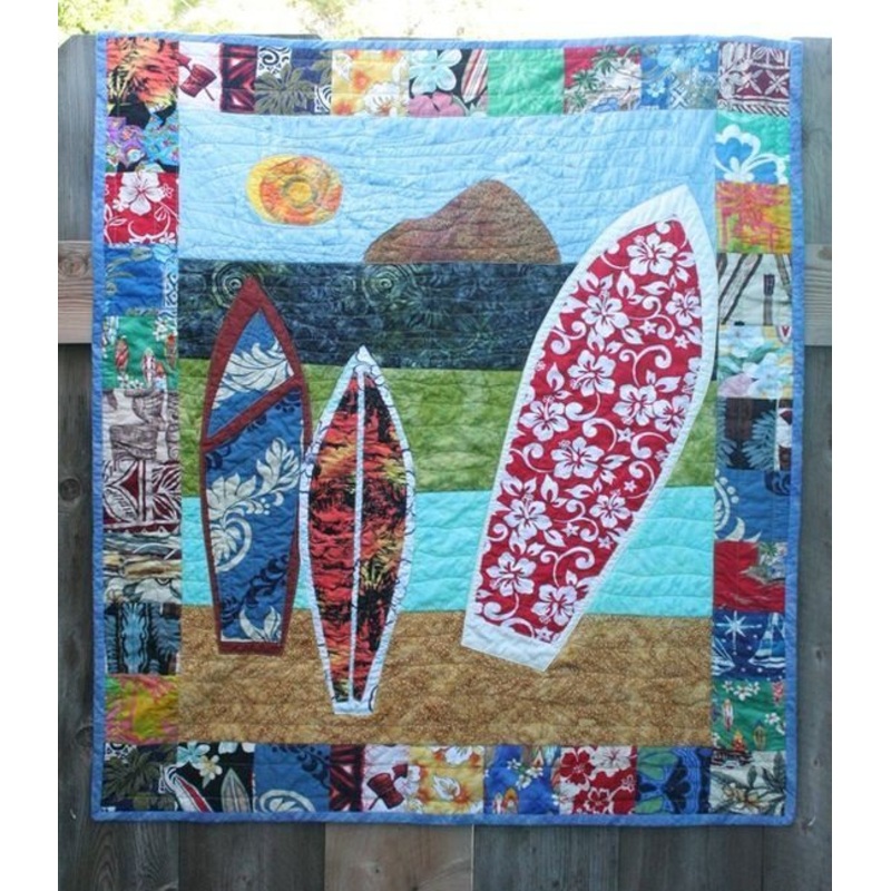 Surfing CL1306114 Quilt Blanket