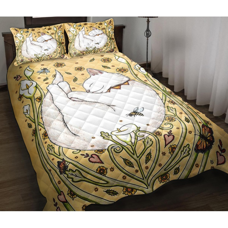 Cat Dream Quilt Bedding Set ND220901