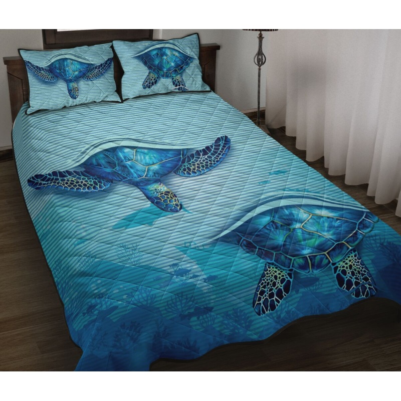 Turtle Quilt Bedding Set MT200903T