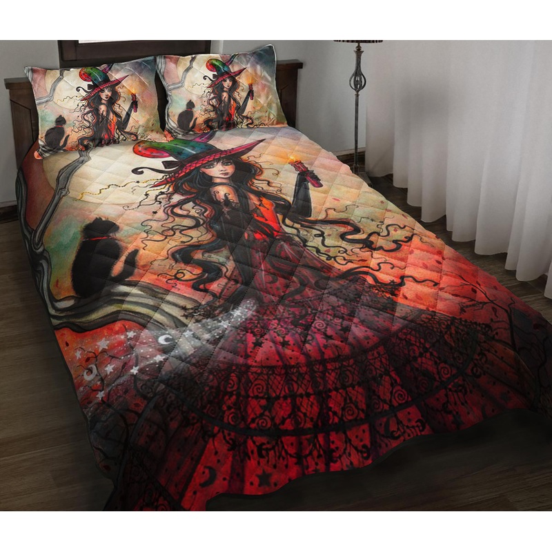Witch Quilt Bedding Set TM170901