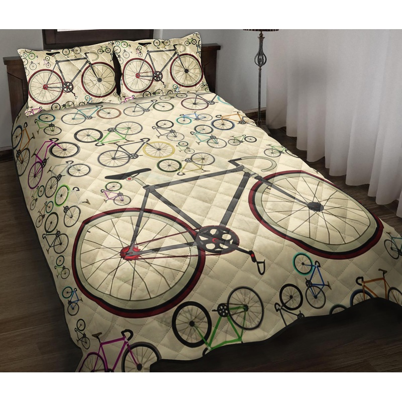 Bike Quilt Bedding Set TL170914