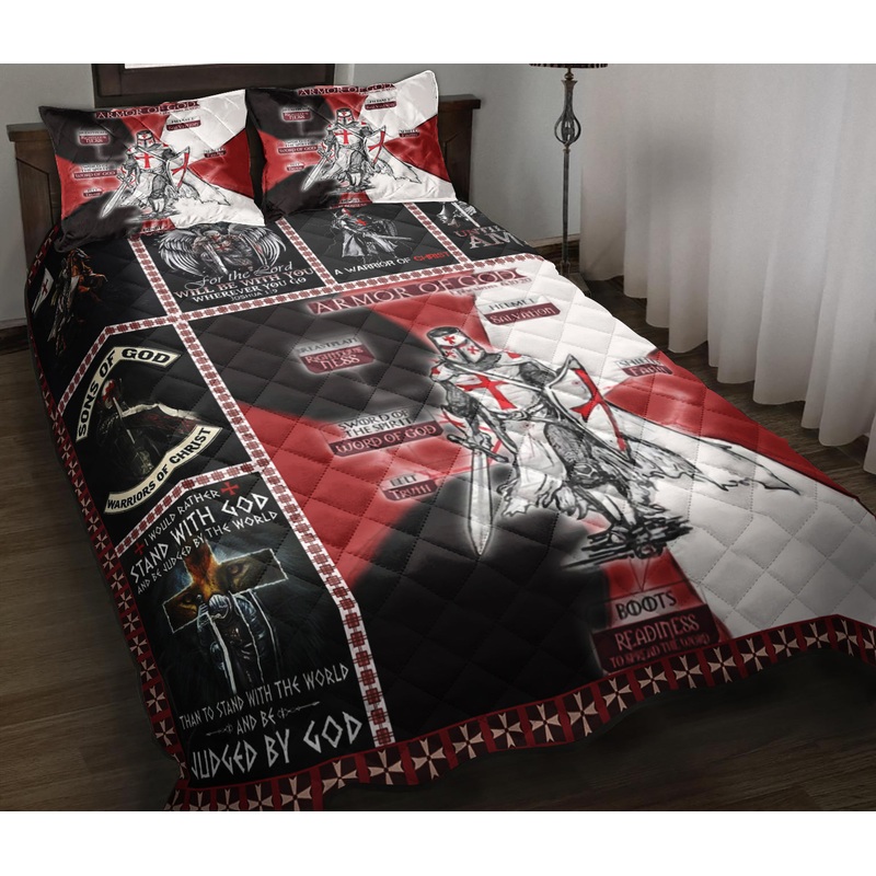 Armor Of God 3D Quilt Bedding Set MN1509004