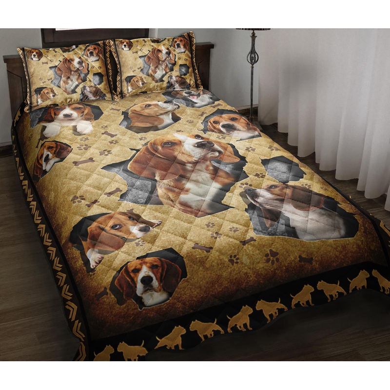Beagle Quilt Bedding Set ND150901
