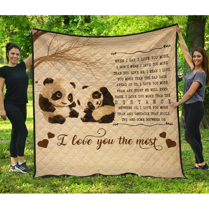 Panda CL07110224MDQ Quilt Blanket