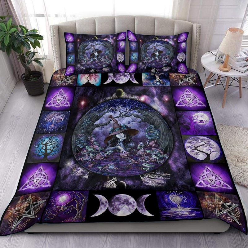 Tree Of Life Wicca Quilt Bedding Set HN150907M