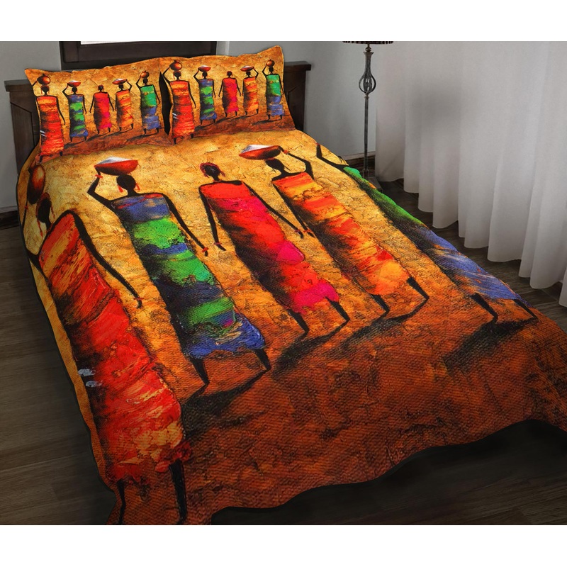 African Quilt Bedding Set CLA130907