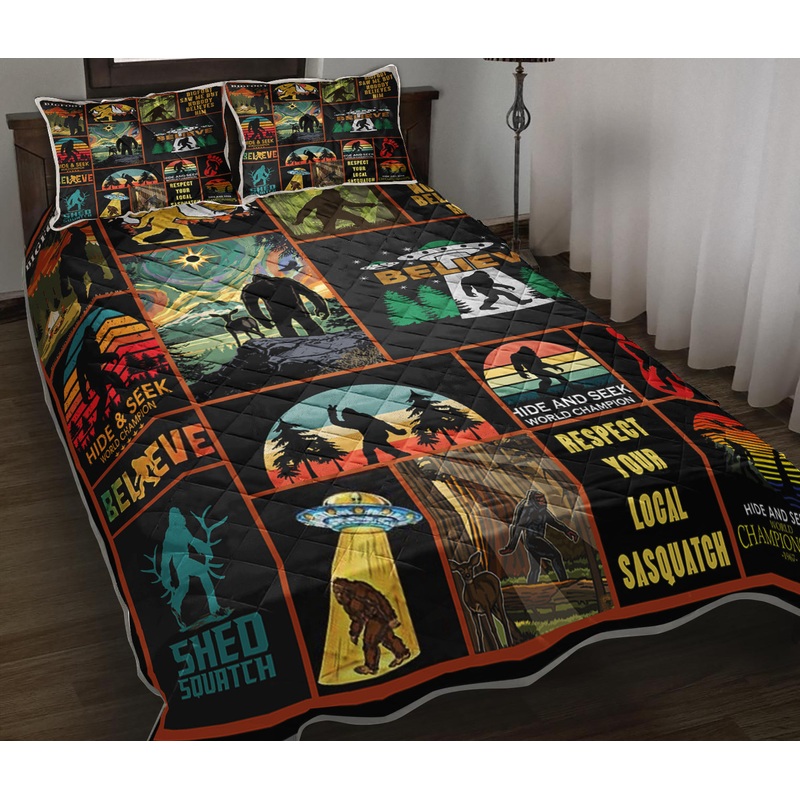Bigfoot Quilt Bedding Set TL140901