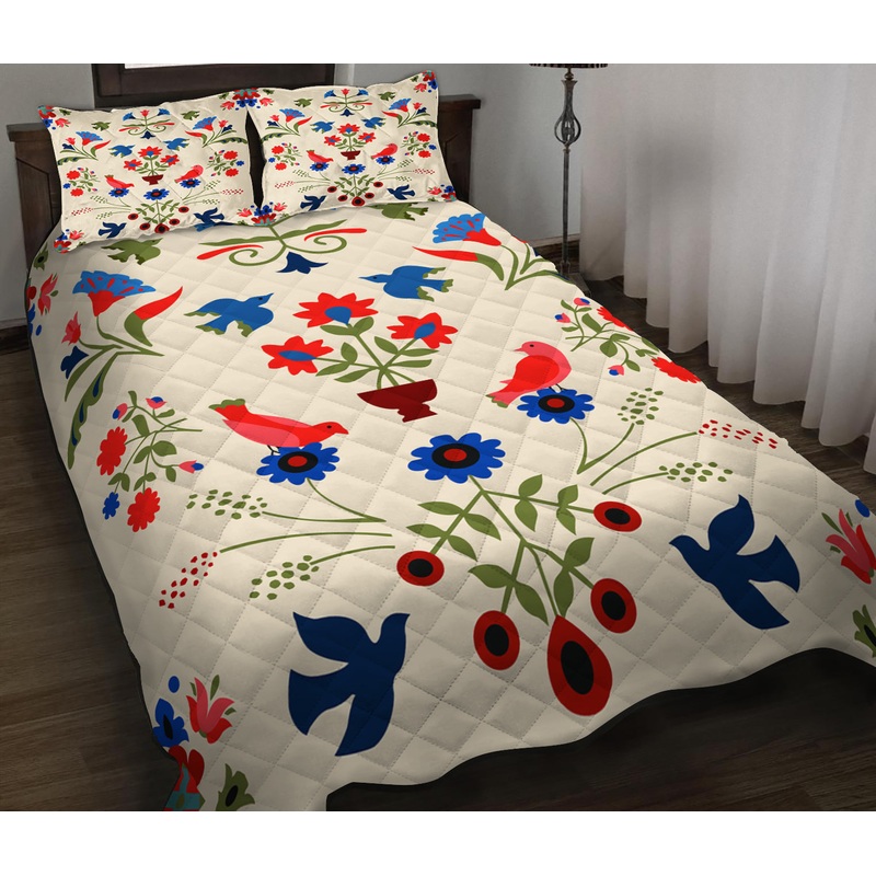 Bird Quilt Bedding Set CLA130908
