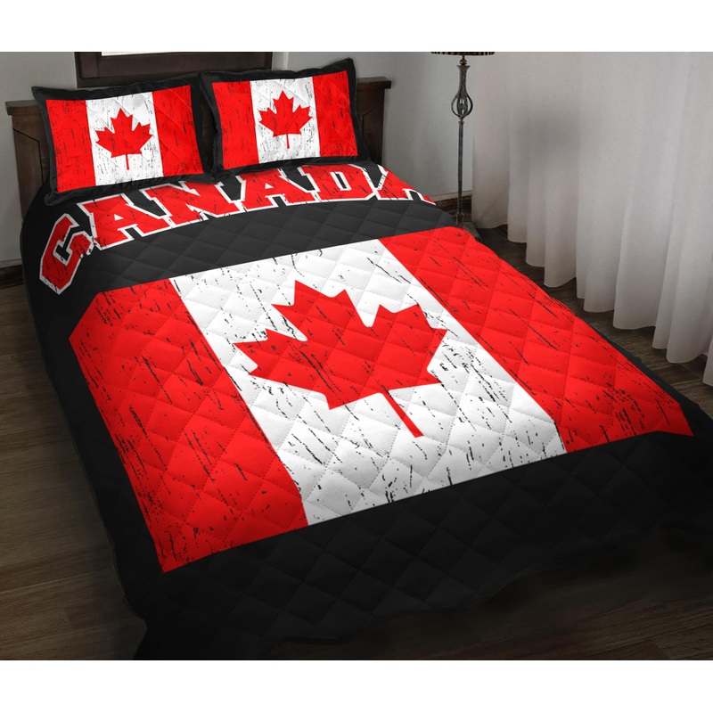 Canada Quilt Bedding Set HM130902M