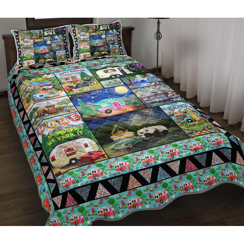 Happy Camper Quilt Bedding Set TL140912