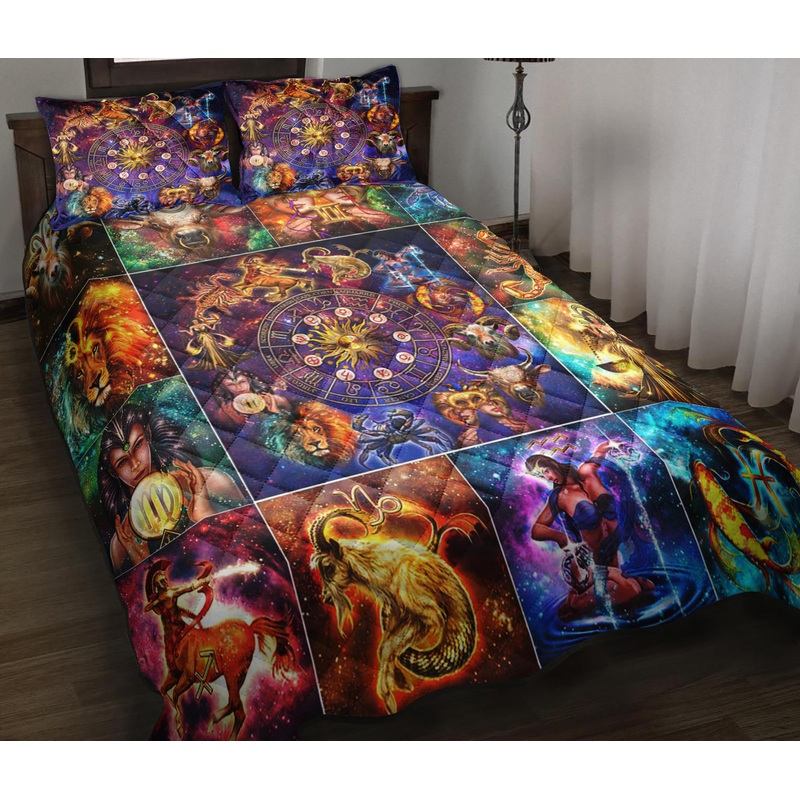 12 Constellations Quilt Bedding Set ND100901
