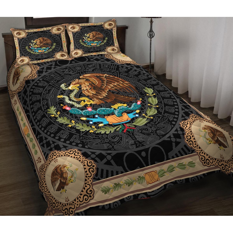Aztec Mexico Quilt Bedding Set HN100903T