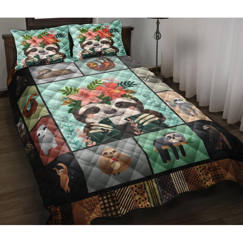 Baby Sloth Quilt Bedding Set ND130902