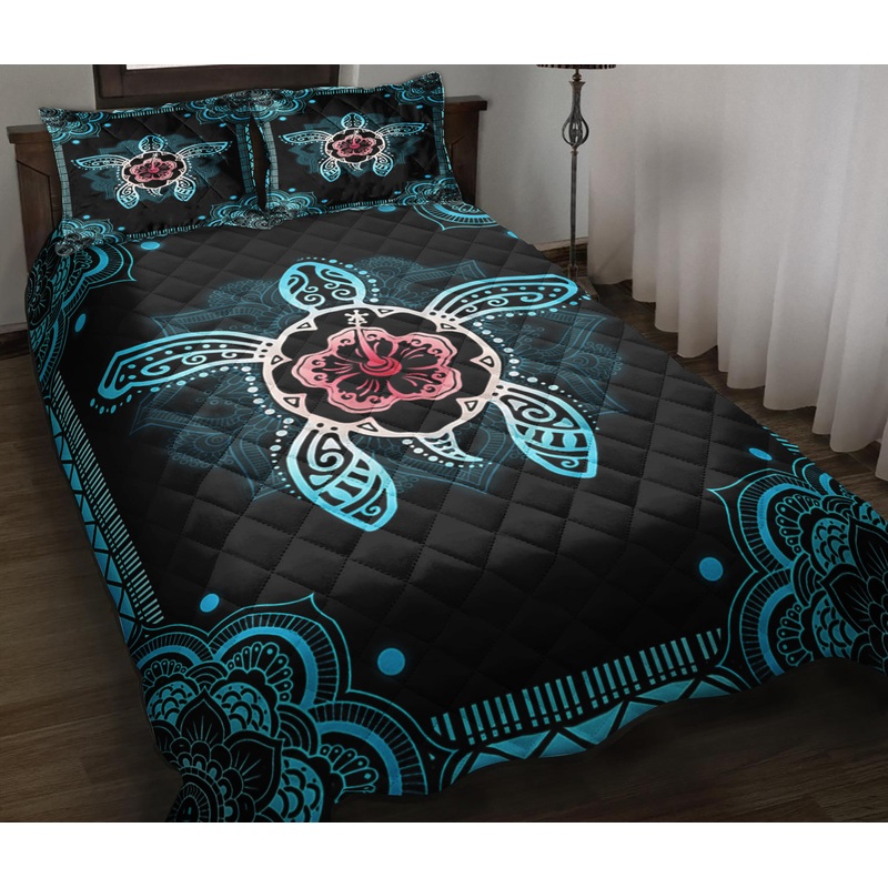 Beautiful Turtles Quilt Bedding Set ND130903