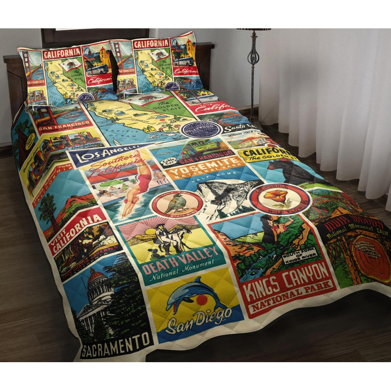 California Quilt Bedding Set ND130904