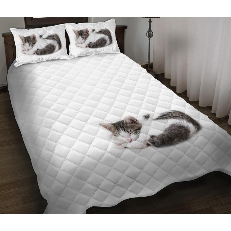 Cat Quilt Bedding Set HN100908M