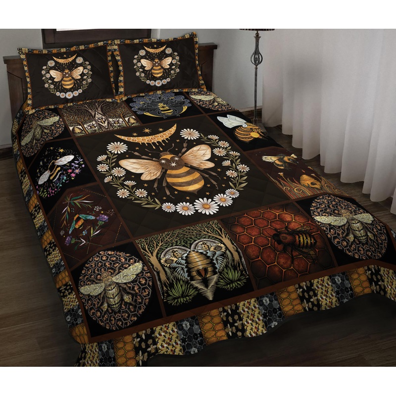 Bee Quilt Bedding Set HN090902T