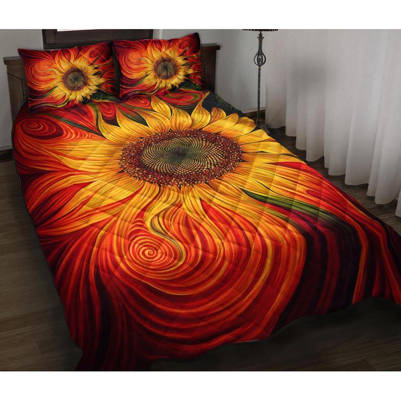 Sunflower Quilt Bedding Set TL090913