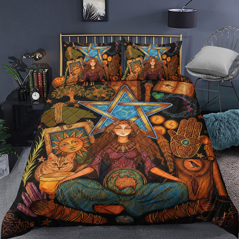Witch Quilt Bedding Set TL090918
