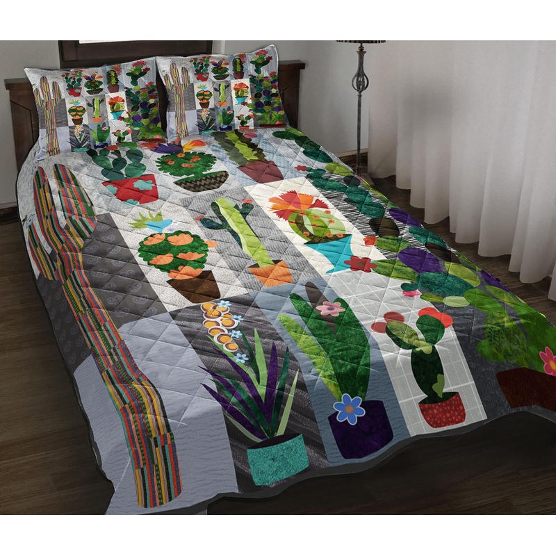 Cactus Quilt Bedding Set TL080923