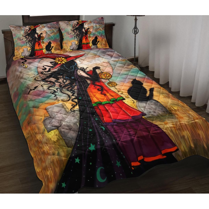 Witch Quilt Bedding Set TL080911