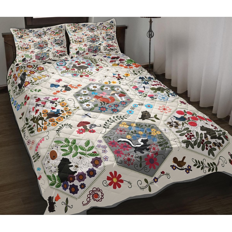 Woodland Quilt Bedding Set TL080907