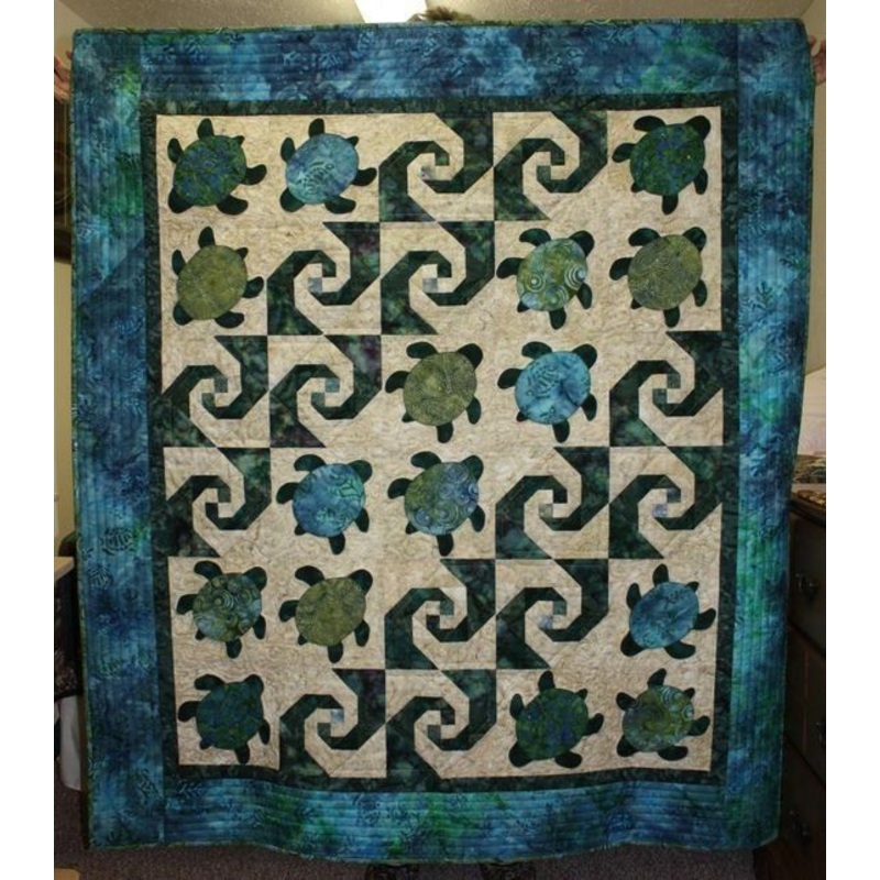 Turtle CL070624 Quilt Blanket