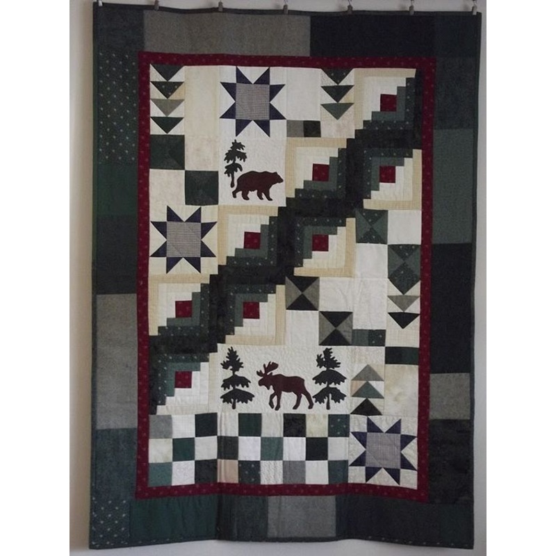 Bear And Moose CLM0411010 Quilt Blanket