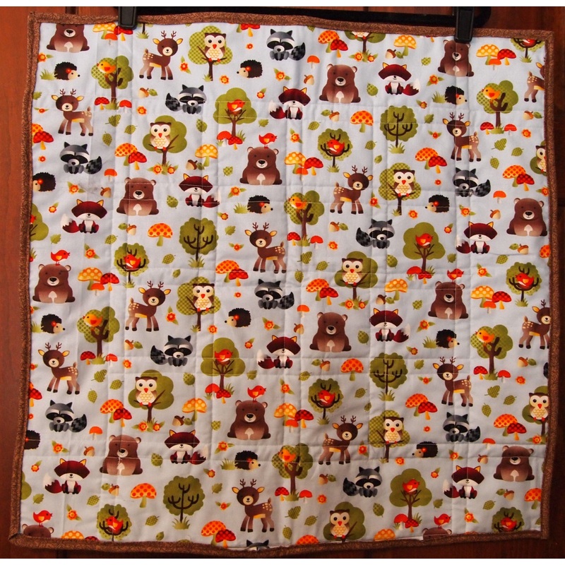 Bear And Owl CLA2211075Q Quilt Blanket