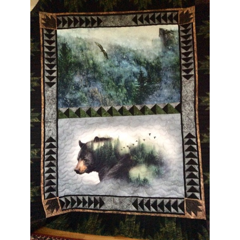Bear CLA180624 Quilt Blanket