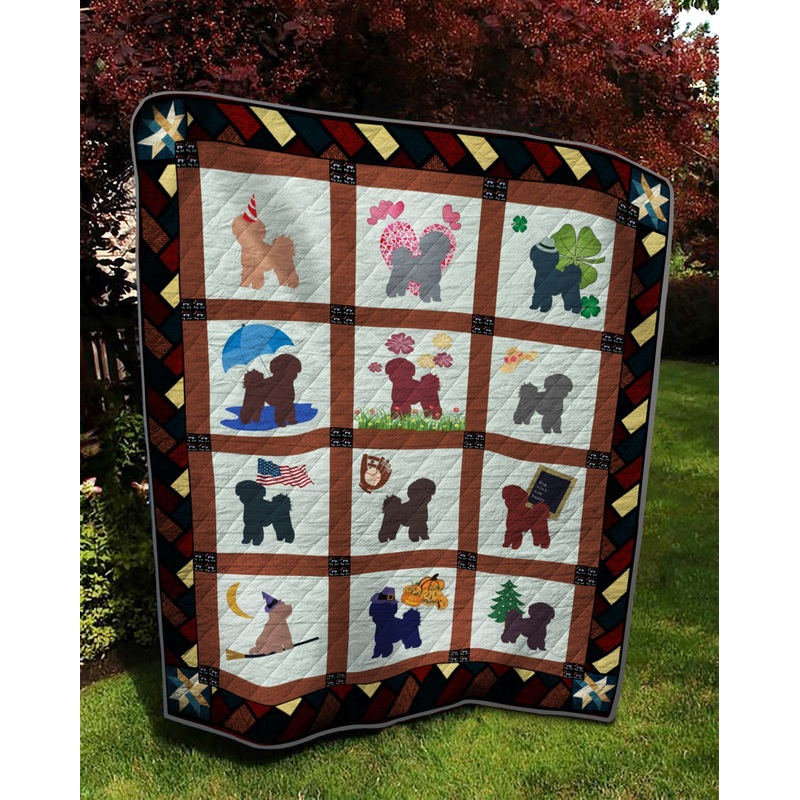 Bichon TD13110271 Quilt Blanket
