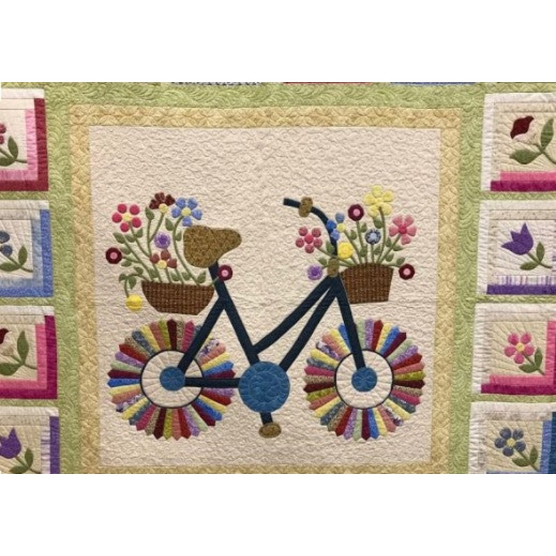 Bicycle CLA1910025Q Quilt Blanket