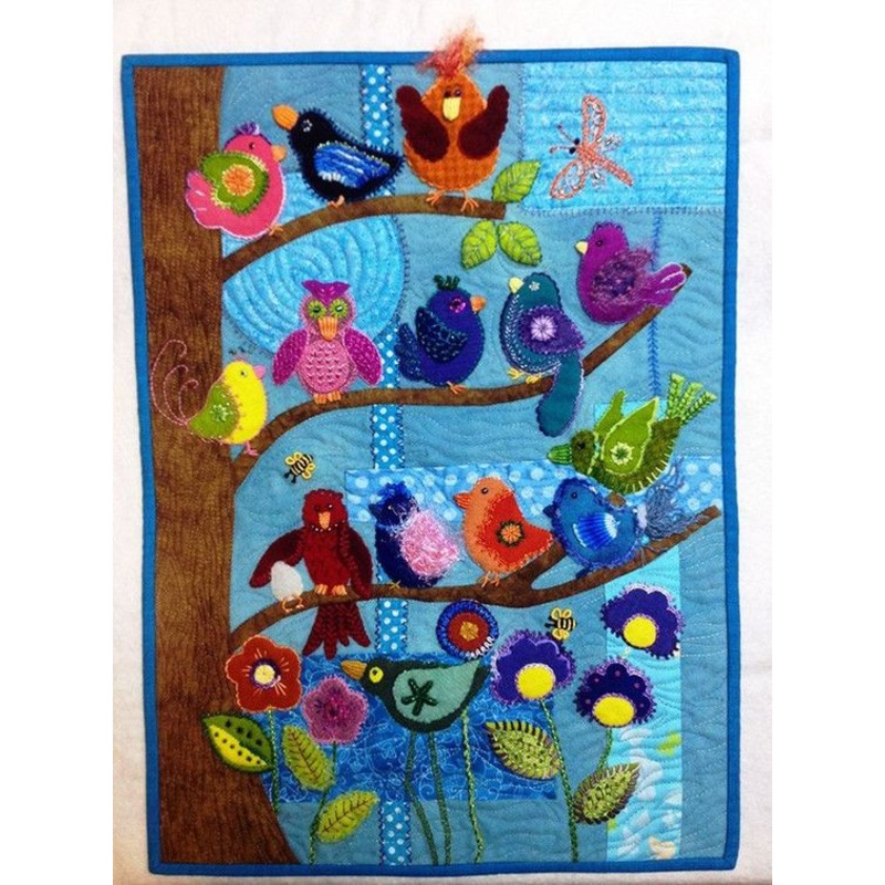 Bird And Owl CLA2011089Q Quilt Blanket
