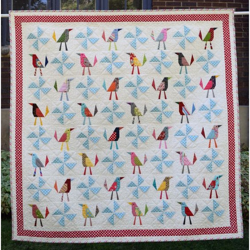 Bird CLA0710061Q Quilt Blanket