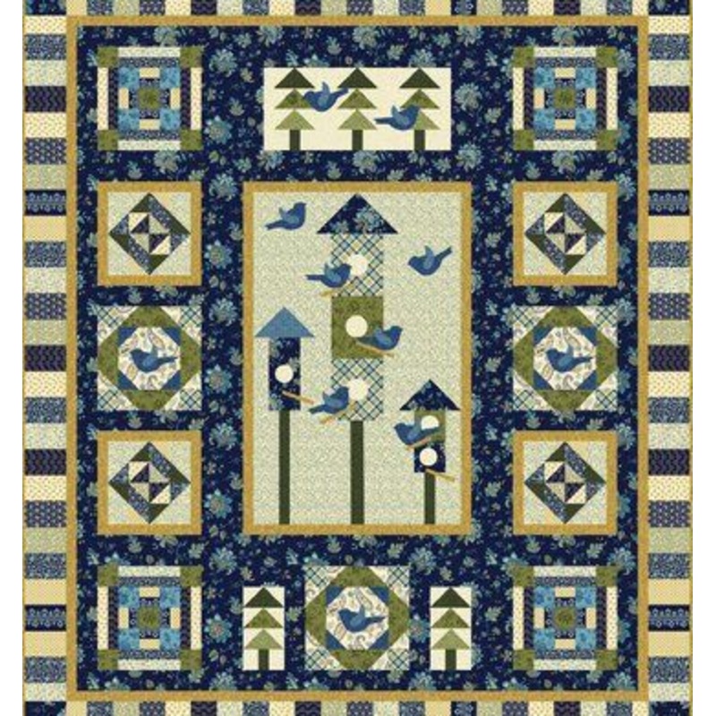 Bird CLA0910058Q Quilt Blanket