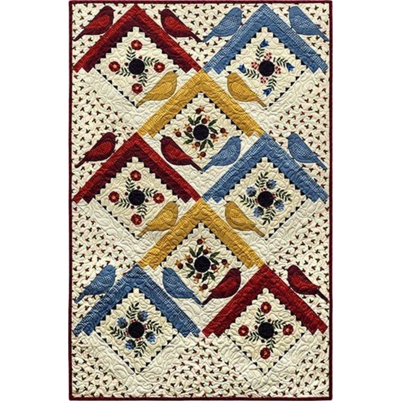 Bird CLA2011052Q Quilt Blanket