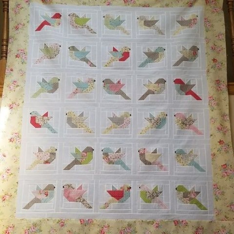 Bird CLA2011056Q Quilt Blanket