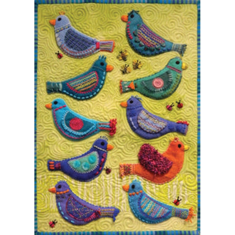 Bird CLA2011076Q Quilt Blanket