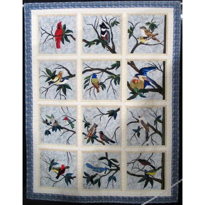 Bird CLA2711091Q Quilt Blanket