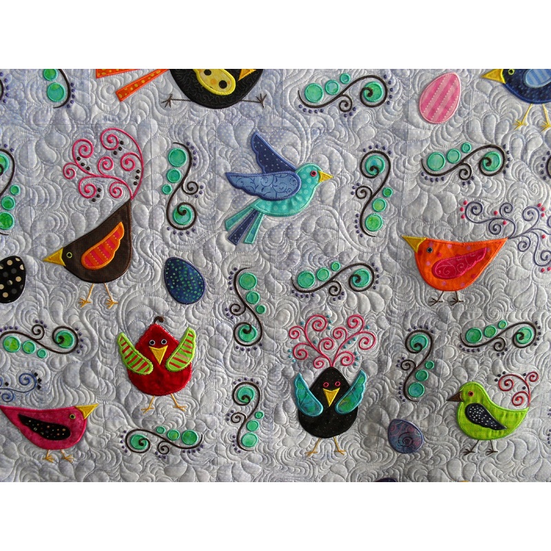 Bird CLM2111048 Quilt Blanket