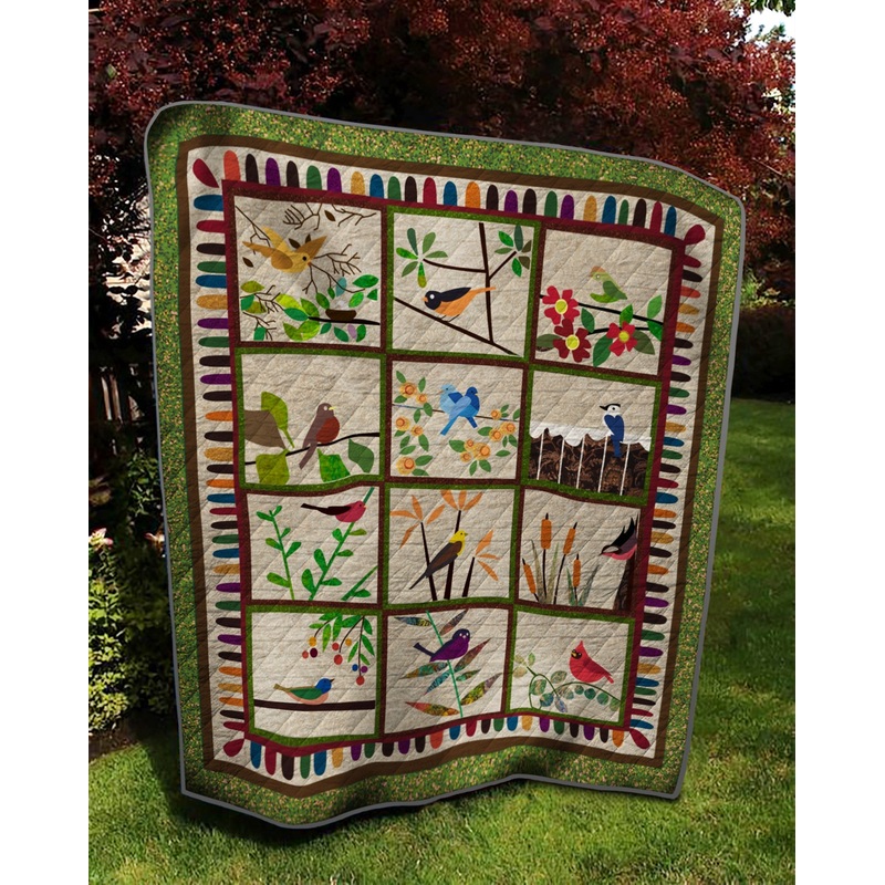 Bird TD12110260 Quilt Blanket