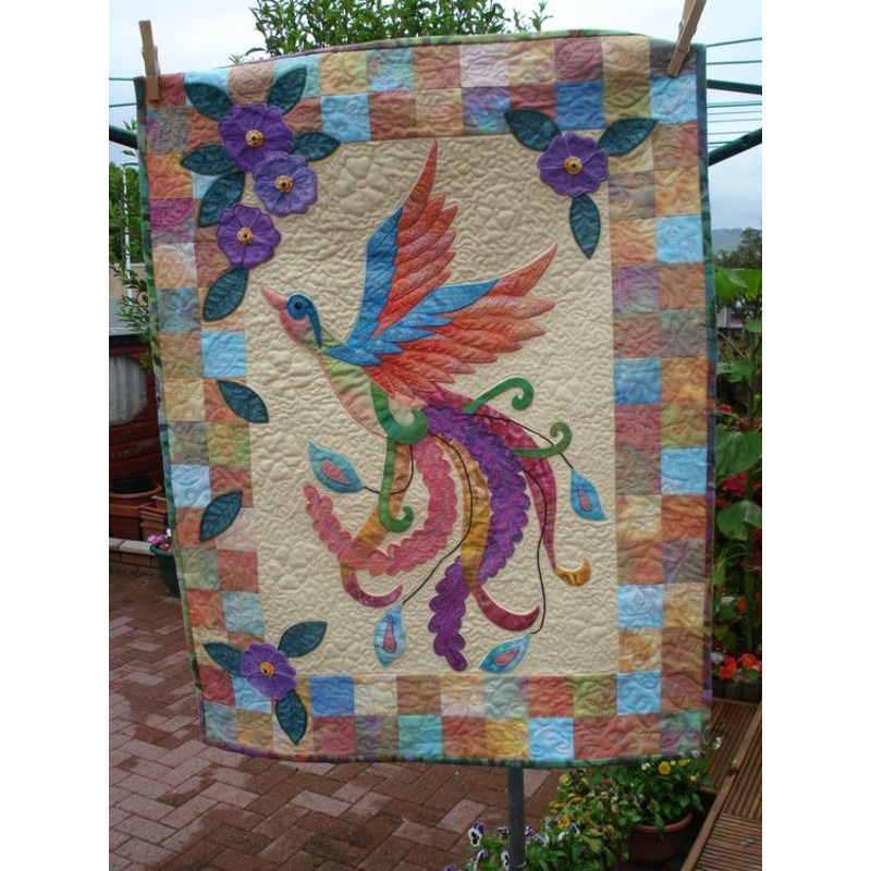 Birds CLA1510027Q Quilt Blanket