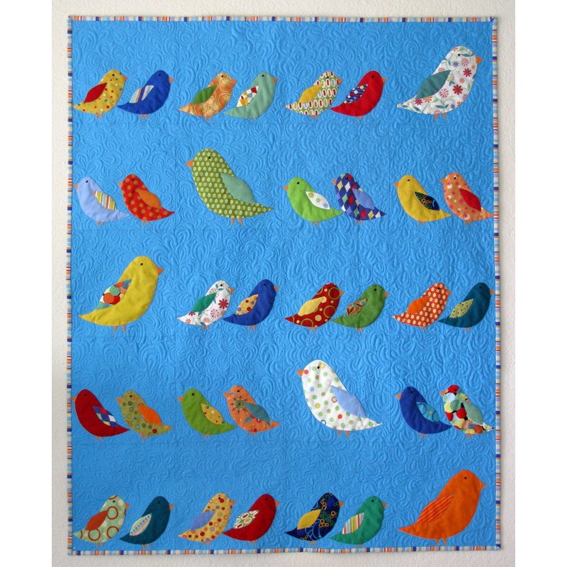 Birds CLA25110109Q Quilt Blanket