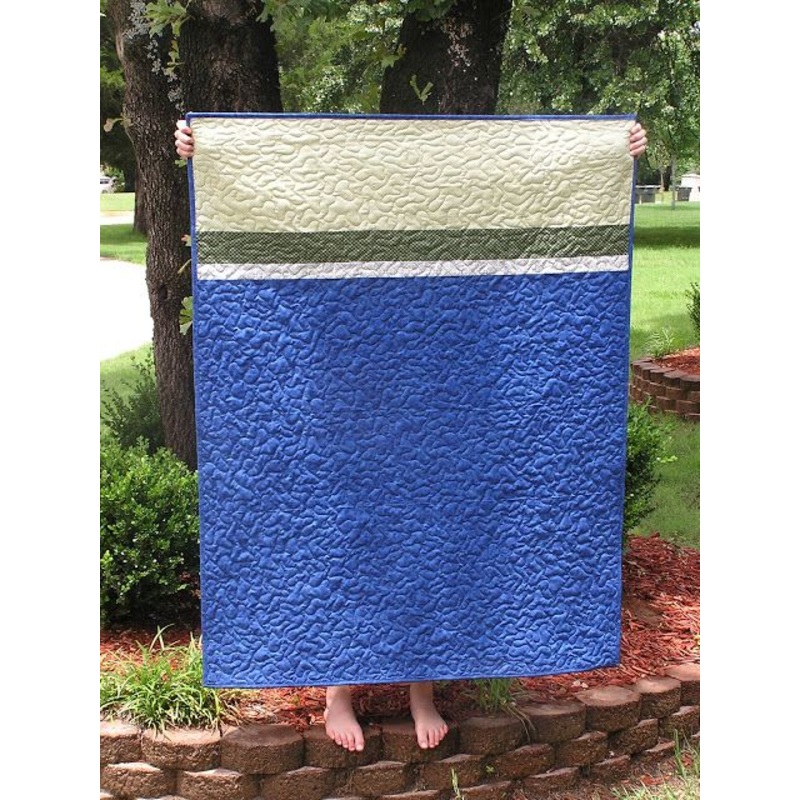 Blue CLP3011058Q Quilt Blanket