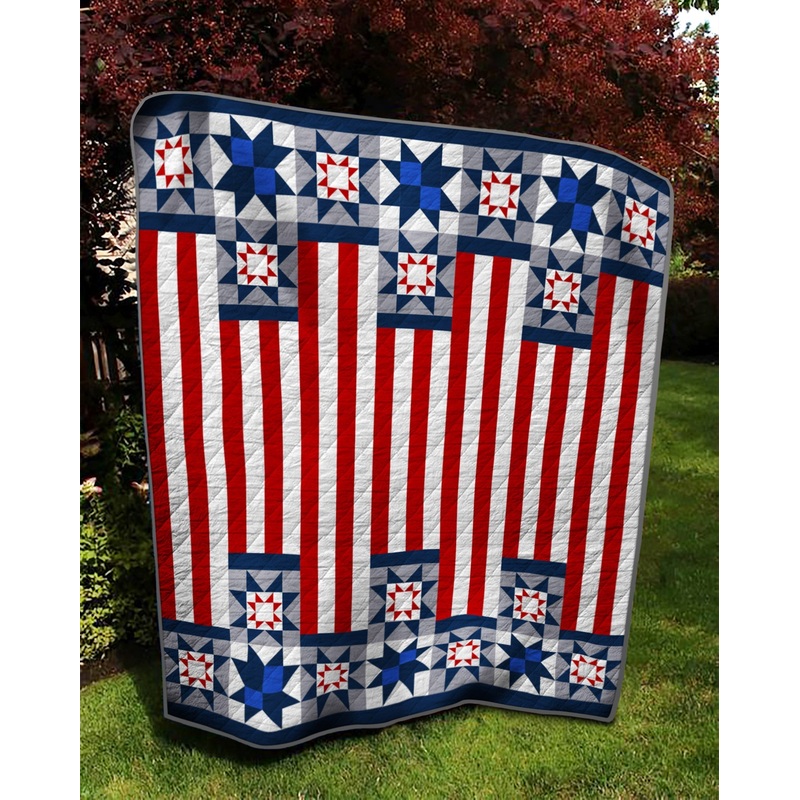 American Flag TD1511284 Quilt Blanket