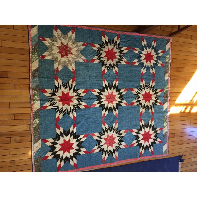 Antique Lone Star CLM1910001Q Quilt Blanket